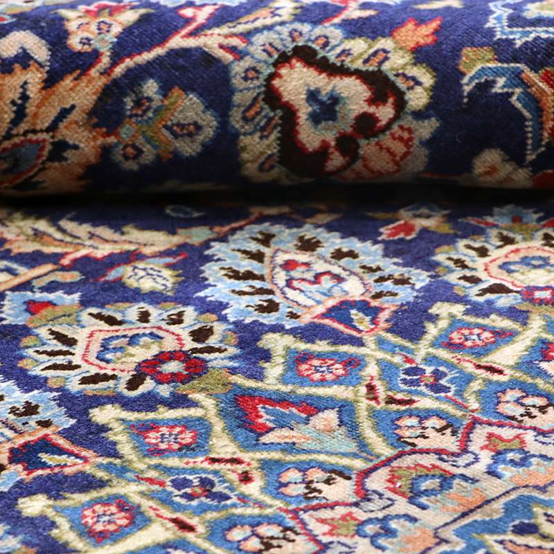 Refurbished Persian Mashad Rug 353 × 264 cm