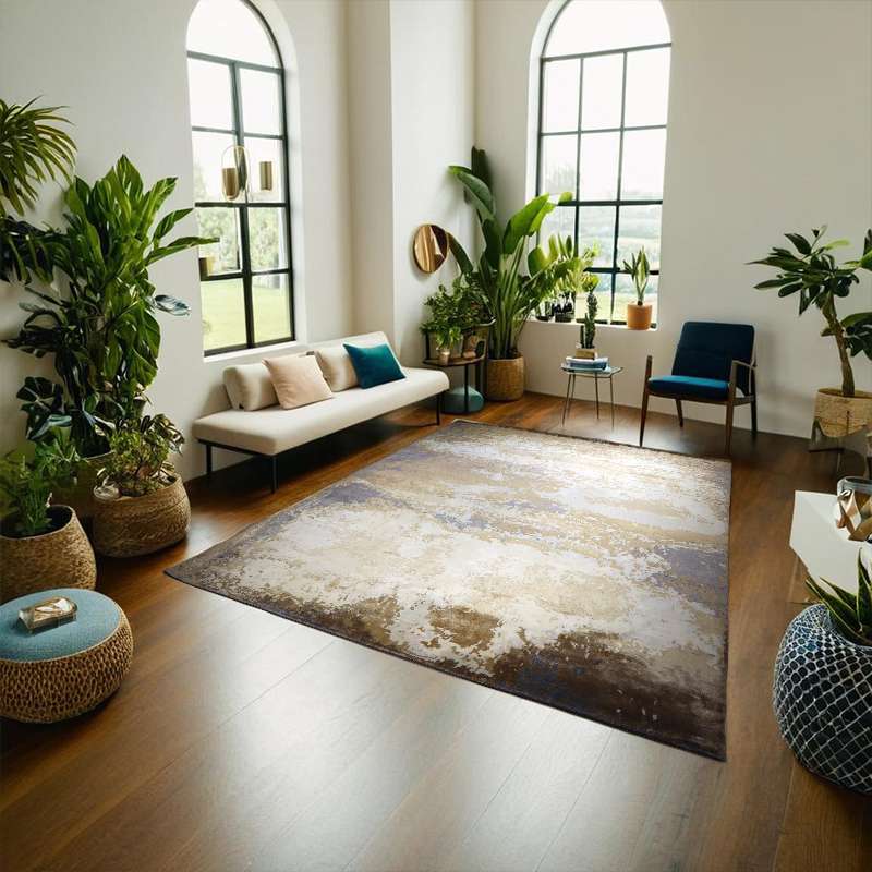 Modern Part Silk Riviera Rug 305 × 425 cm