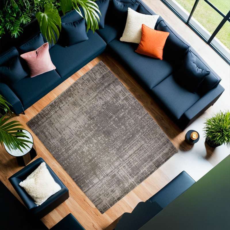 Modern Bamboo Silk Riviera Rug 250 × 302 cm