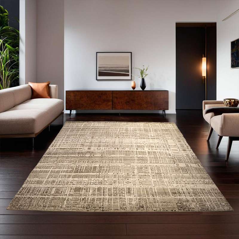 Modern Part Silk Riviera Rug 247 × 312 cm