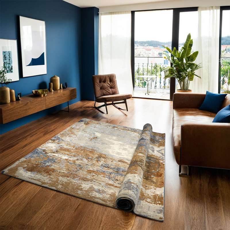Modern Bamboo Silk Riviera Rug 250 × 303 cm