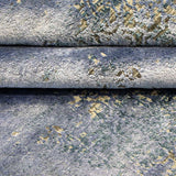 Indigo Blue Part Silk Alta Rug 230 × 160 cm