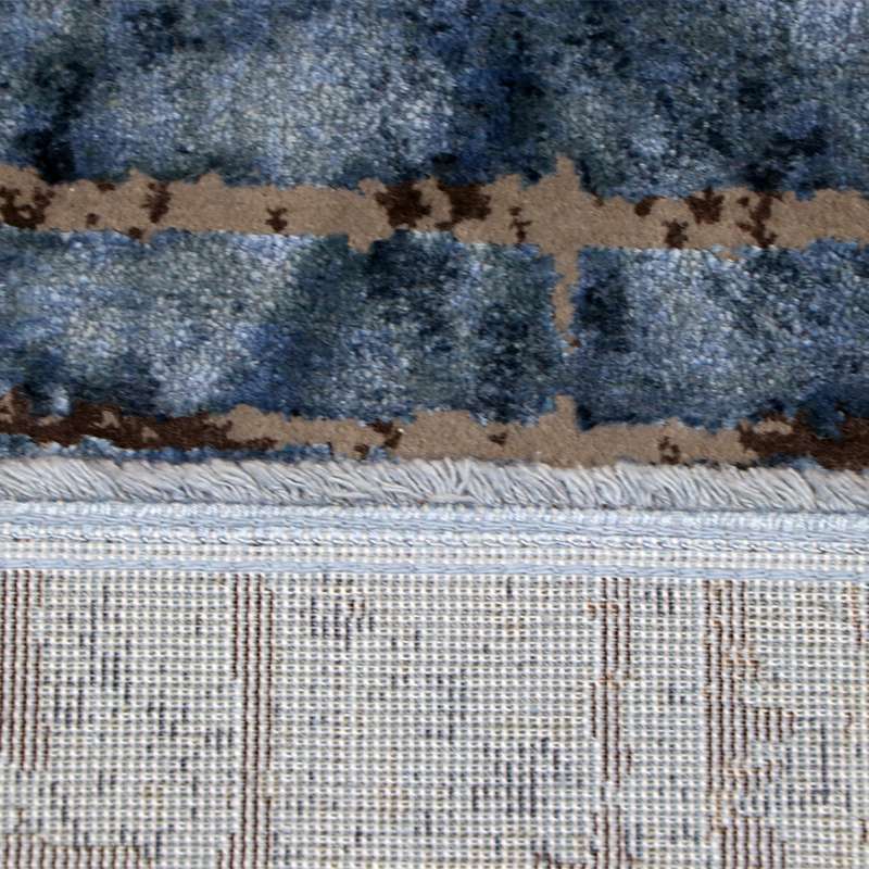 Teal Sage Part Silk Alta Rug 230 × 160 cm