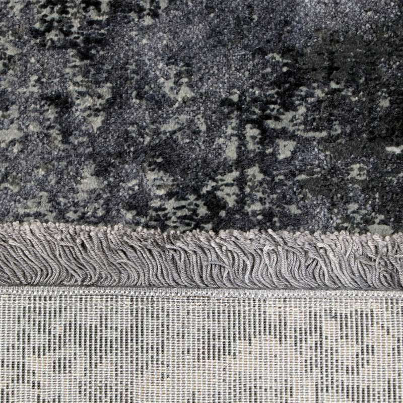 Grey Part Silk Modern Rug 230 × 160 cm