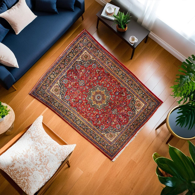 Red Persian Khorasan Rug Refurbished Collection 387 × 288 cm