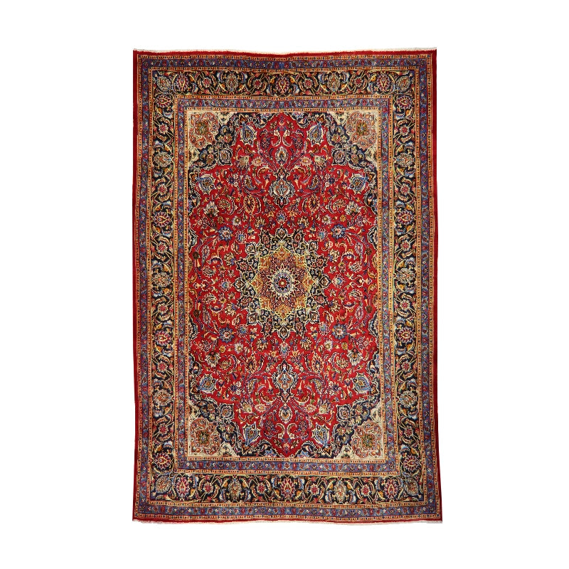 Red Persian Khorasan Rug Refurbished Collection 387 × 288 cm