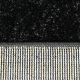 Modern Plush Pile Rugs In Dark Grey Pianura Collection
