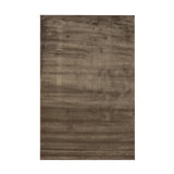 Modern Plush Pile Rugs In Brown Pianura Collection