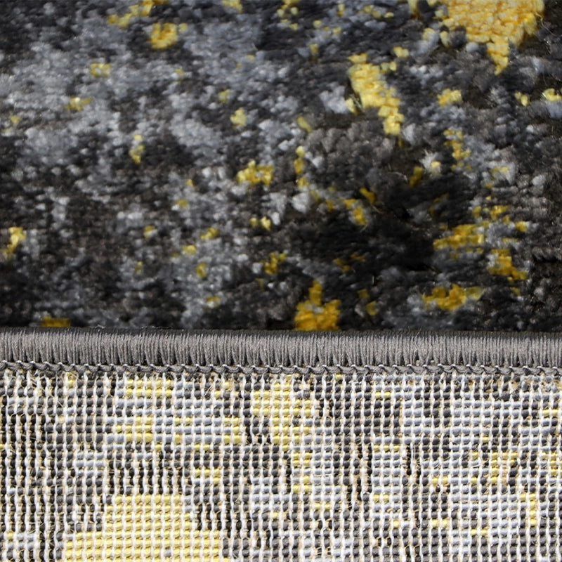 Modern Distressed Damask Design Runner Contempo Collection 200 × 80 cm