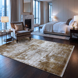 Antique Gold & Ivory Distressed Rug Design 230x160cm - photo 2