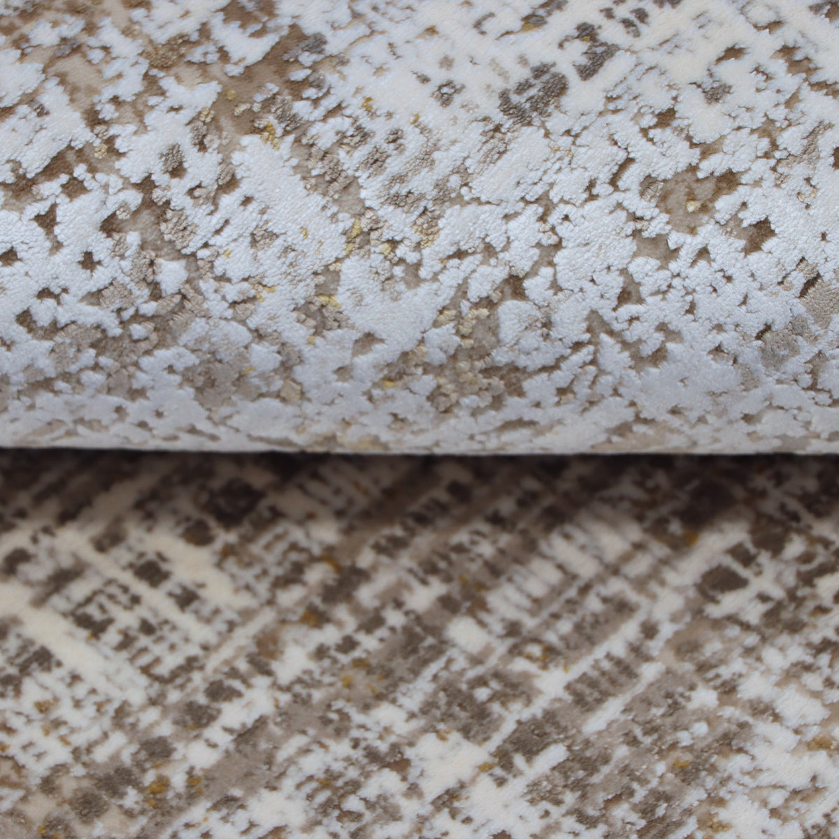 Antique Gold & Ivory Distressed Rug Design 230x160cm - photo 3