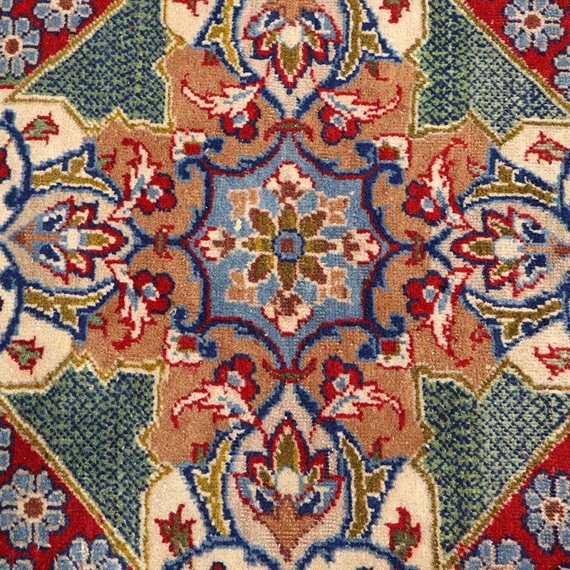 Refurbished Handmade Persian Najaf Abad Rug 370 × 273 cm