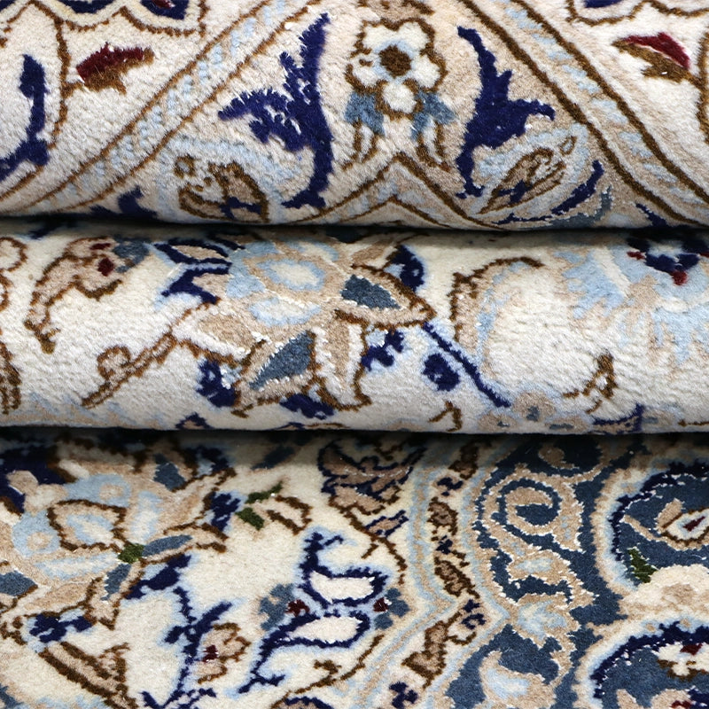 Refurbished Handmade Persian Tabas Rug 330 × 246 cm