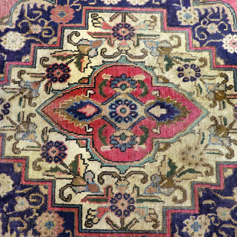 Refurbished Handmade Persian Tabriz Rug 393 × 286 cm