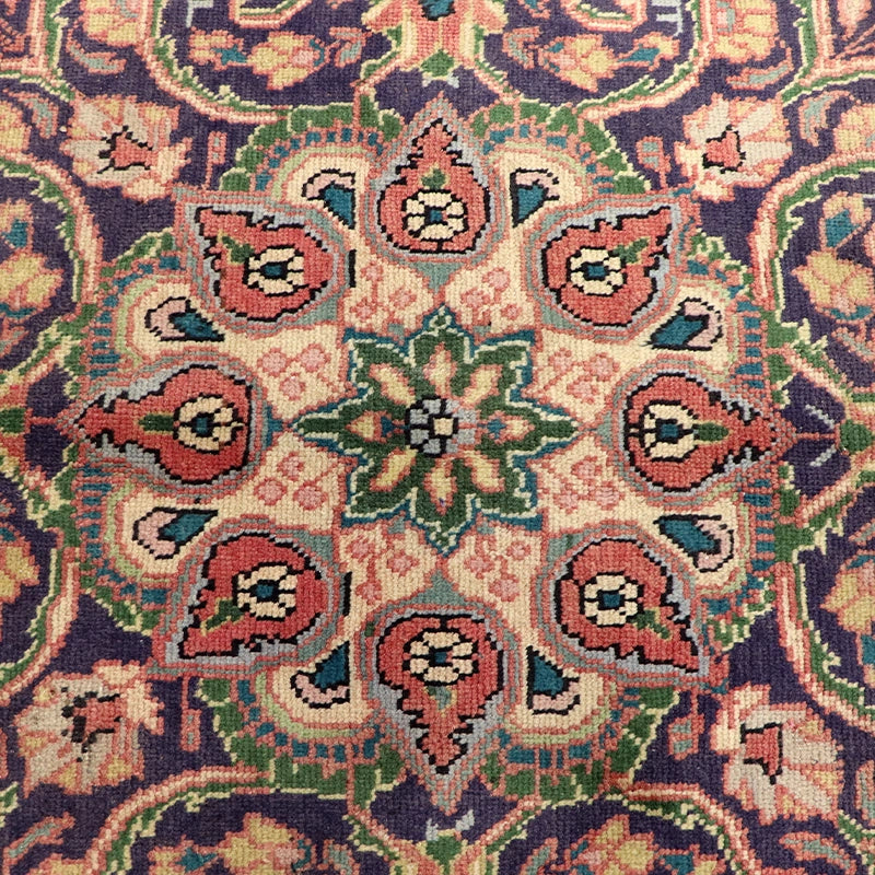 Refurbished Handmade Persian Tabriz Rug 385 × 291 cm