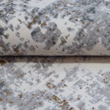 Ivory & Grey Abstract Distressed Rug Design 230x160cm - photo 3