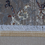 Grey & Ivory Multi-coloured Distressed Floral Rug Design 230x160cm - photo 4