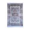 Ivory, Navy & Burgundy Ornate Medallion Rug Design 230x160cm