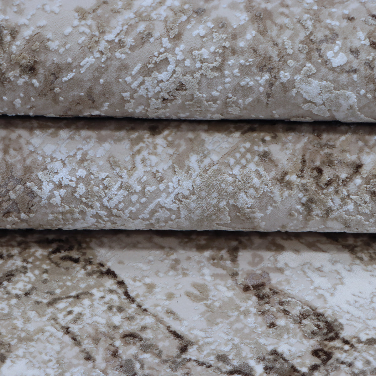 Beige & Ivory Abstract Distressed Rug Design 290x200cm - photo 4