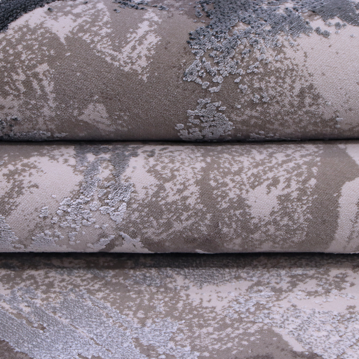 Taupe, Grey & Ivory Muse Abstract Rug Design 290x200cm - photo 3