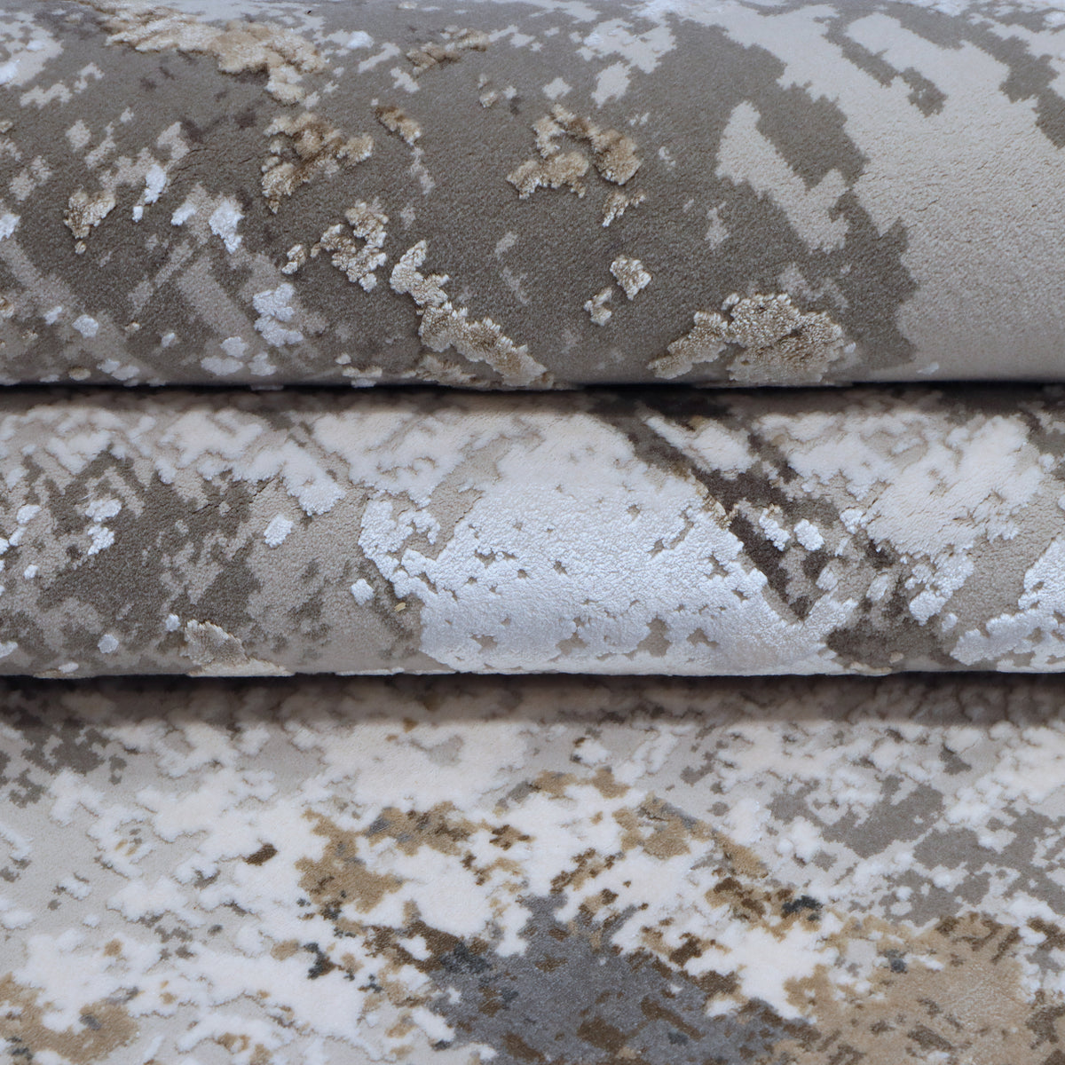 Grey, Ivory & Taupe Abstract Rug Design 290x200cm - photo 3