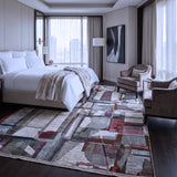 Multi-Coloured Ivory Abstract Rug Design 290x200cm - photo 2