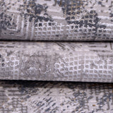 Ivory & Silver Grey Abstract Rug Design 290x200cm - photo 3