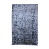 Slate Grey & Charcoal Distressed Abstract Rug Design 290x200cm