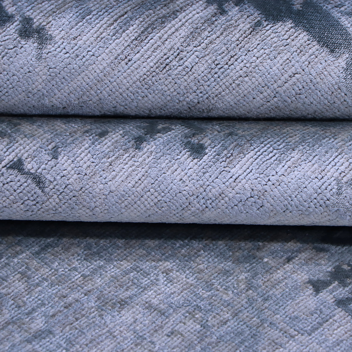 Slate Grey & Charcoal Distressed Abstract Rug Design 290x200cm - photo 3