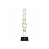 Shells On Lamp Stand 9 × 9 × 48 cm