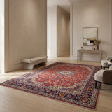 Refurbished Persian Najaf Abaad Rug 417 × 288 cm