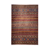 Red Afghan Rug Design Ariana Collection 395 × 312 cm