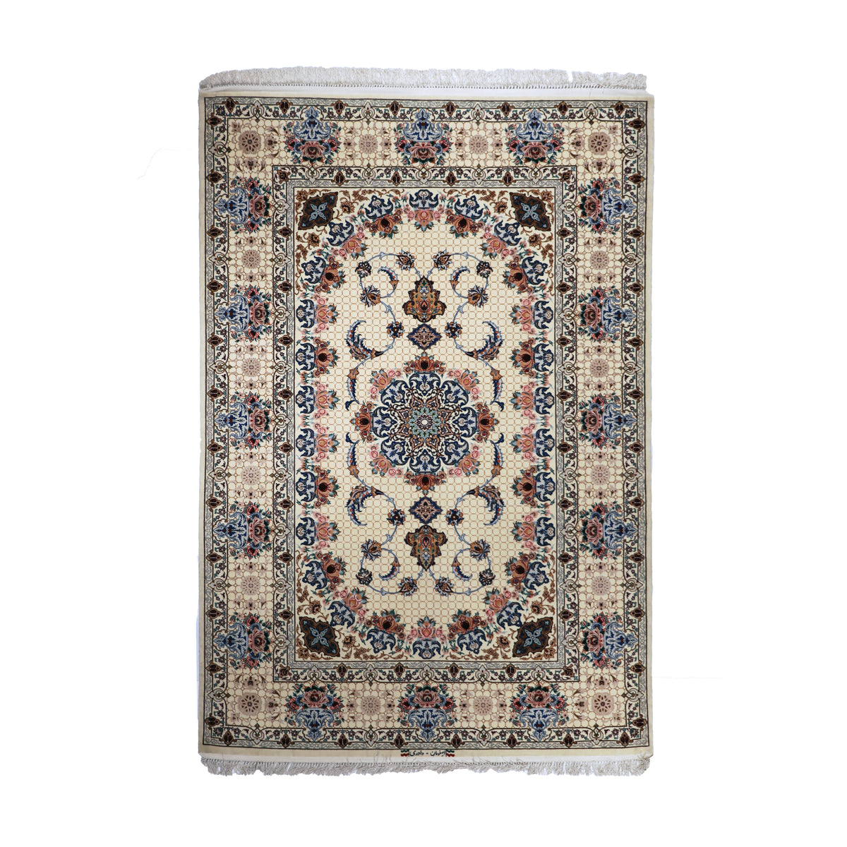 Antique Esfahan Rug 225 × 145 cm