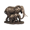 Zawadi Akilah Elephant & Young Sculpture 29 × 44 cm