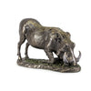 Zawadi Warthog Kneeling Sculpture 12.5 × 20 cm