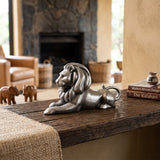 Zawadi Pewter Lion Lying 9 cm L - photo 2