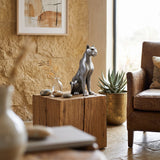 Zawadi Pewter Lioness Sitting 9 cm H - photo 2