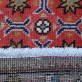 Red & Navy Persian Tabriz All-Over Geometric Floral Rug 328 × 242 cm - photo 5