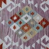 Rust & Cream Anatolian Design Afghan Kilim Geometric Rug 290 × 198 cm - photo 4