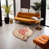 Round Chobie Rug 245 × 244 cm
