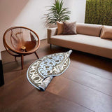 Round Saffavid Rug 304 × 304 cm
