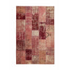 Modern Dusty Rose Pink Anatolian Collage Rug 245 × 165 cm