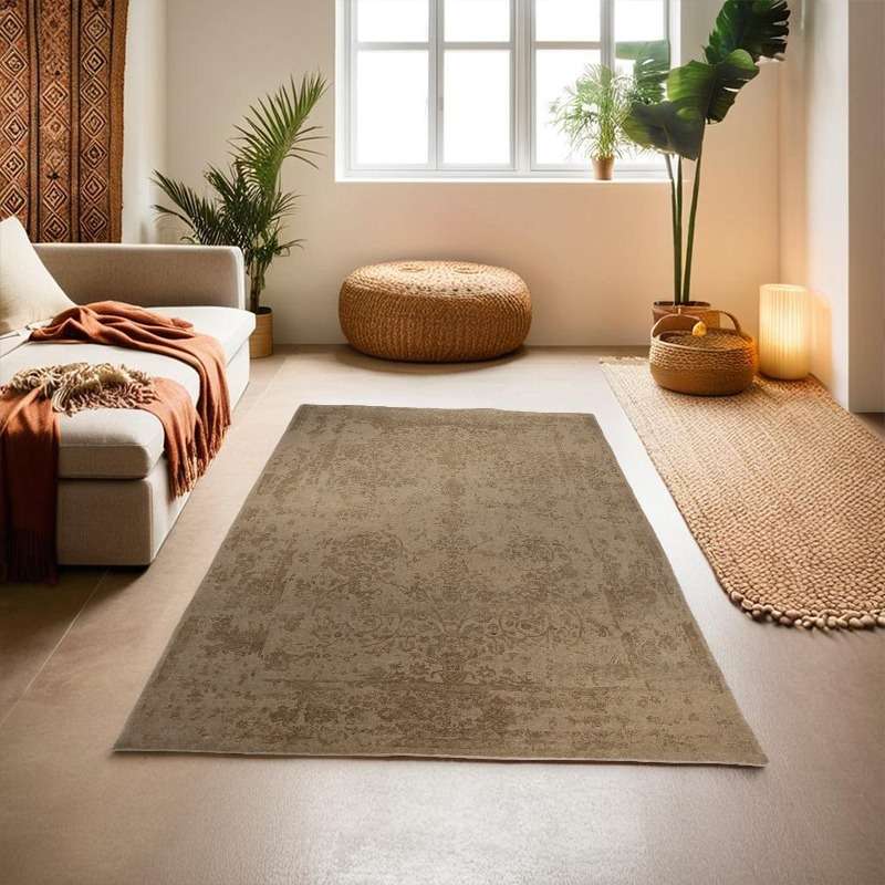 Modern Part Silk Tibet Glaze Rug 175 × 238 cm