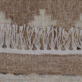 Grey & Beige Tribal Diamond Kilim Rug Design 170 × 240 cm