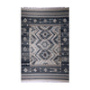 Grey & Ivory Tribal Geometric Kilim Rug Design 200 × 300 cm