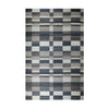 MODERN WOOLLEN KELIM RUG 203 × 291 cm
