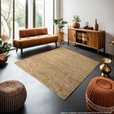 Modern Silk Jute Kilim Rug 173 × 235 cm