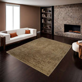 Modern Part Silk Tibet Glaze Rug 176 × 240 cm