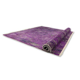 Purple Modern Vitry Rug 290 × 200 cm