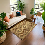 Natural Kilim Rug Afghan Collection 144 × 96 cm